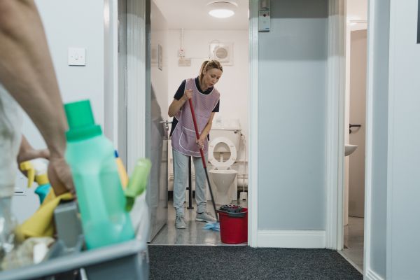 Commercial Restroom Cleaning