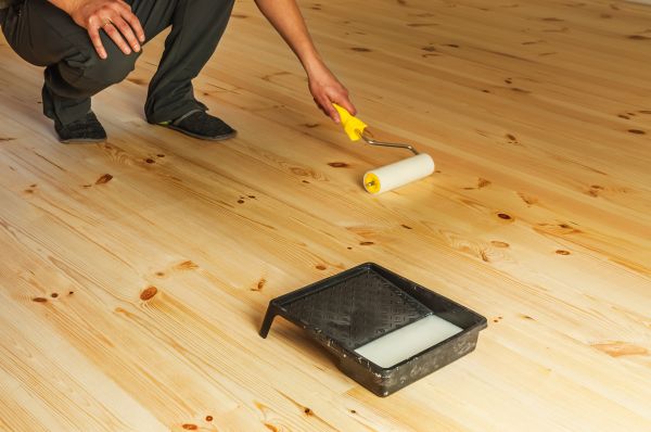 Pine Floor Resurfacing
