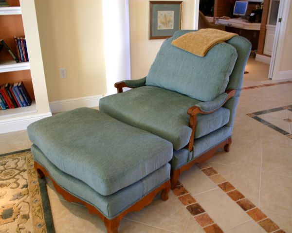 Ottoman Upholstery Repair